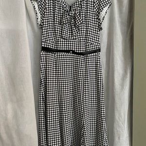 Stop Staring 1940’s style Houndstooth wiggle dress 14